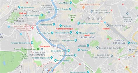 Quartiers Centre Ville De Rome