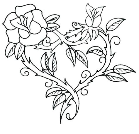 The coloring pages will help your child to focus on details while being relaxed and comfortable. Coloring Pages Of Hearts With Wings And Roses at ...