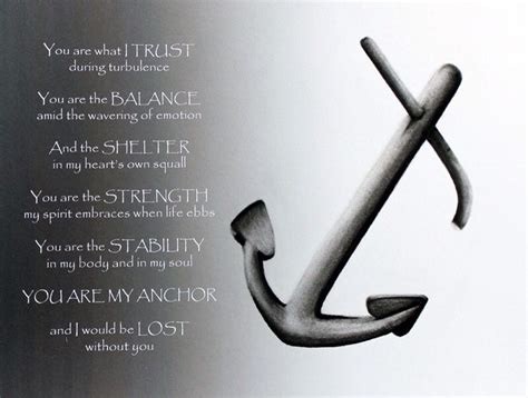 Love Card Anchor Drawing Simple Anniversary Card You Are My Anchor