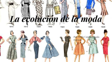 Evolucion De La Moda By Camila Lozada