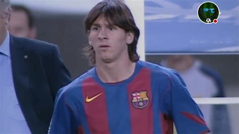 Messi 13 AÑos En El Barcelona Youtube