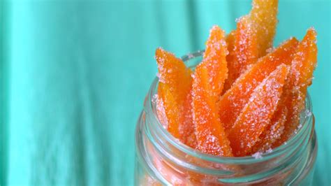 How To Make Candied Orange Peels Candied Orange Peel Recipe Instant