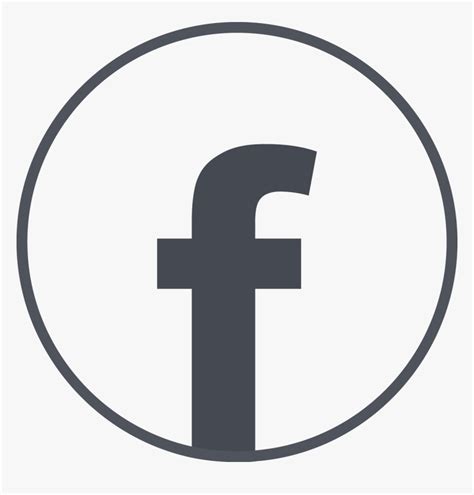 Circle Facebook Icon White Png