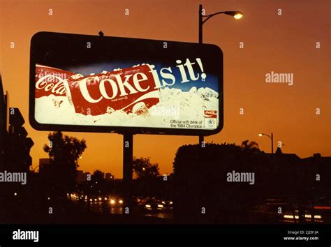 1980s Coca Cola Sign Hi Res Stock Photography And Images Alamy