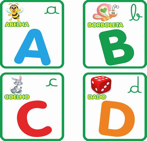 Alfabeto Colorido Para Imprimir Educa O Infantil Modisedu