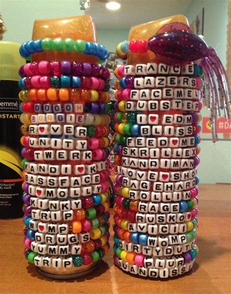 As 25 Melhores Ideias De Rave Bracelets No Pinterest