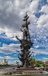 Peter the Great Statue in Moscow, Russia Editorial Stock Photo - Image ...