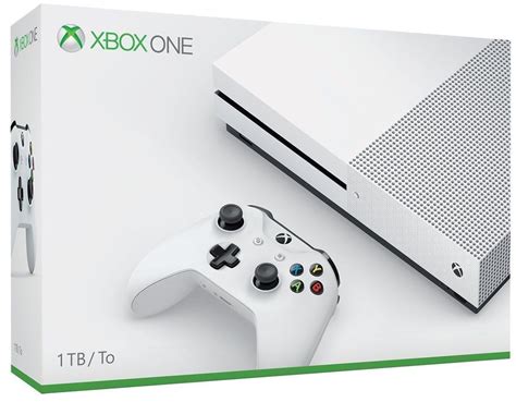 microsoft xbox one s 1tb console white