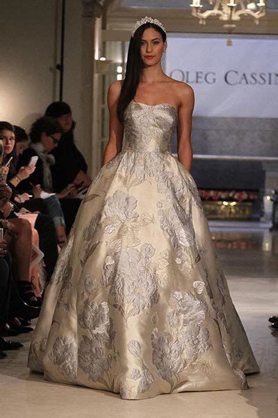 20 metallic wedding gowns for bride who crave that wow factor huffpost life