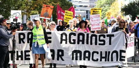 Rage Against The War Machine Marches To Call Out War Profiteers