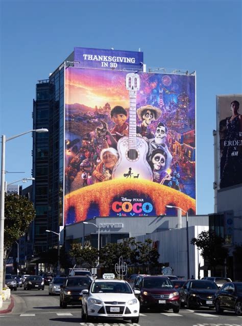 Daily Billboard Coco Movie Billboards Advertising For Movies TV