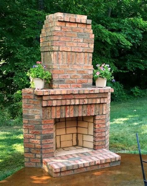 Pictures Of Outdoor Brick Fireplaces I Am Chris