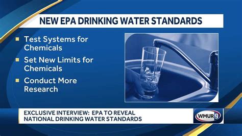 Epa To Unveil National Drinking Water Standards Thursday