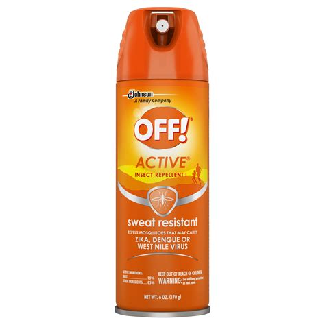 Off Active Insect Repellent I Oz Walmart
