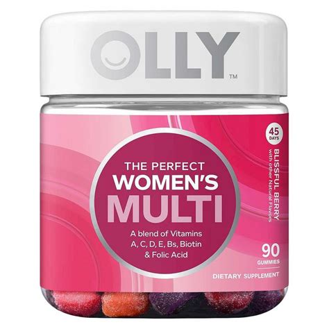 Olly The Perfect Womens Multi Vitamin Blissful Berry Gummies 90