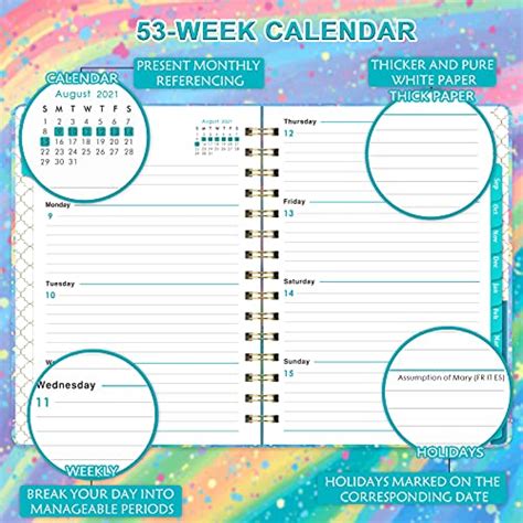 2021 2022 Planner Academic Planner 2021 2022 Weekly And Monthly With