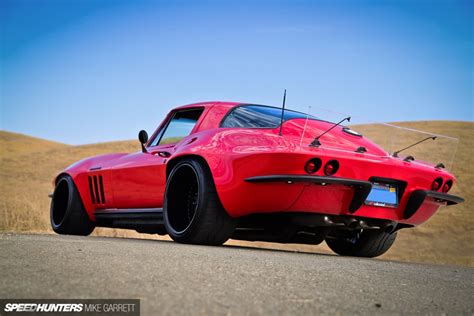 The Big Red Corvette Speedhunters