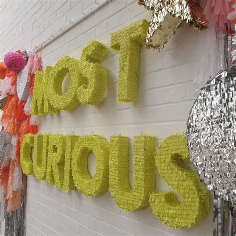 Letter Piñata Custom Made - Etsy