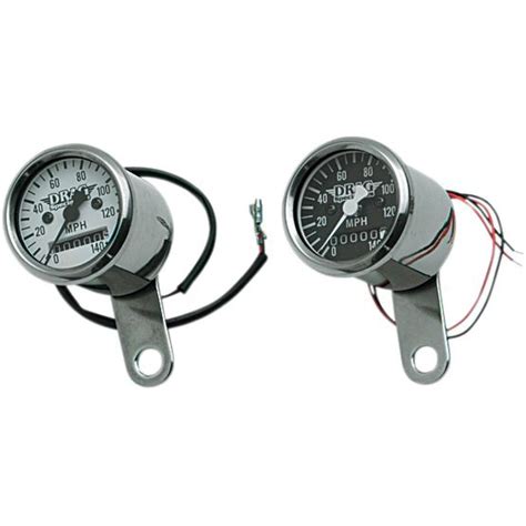 Drag Specialties 18 Inch Mechanical Speedometer 224060 In Chrome