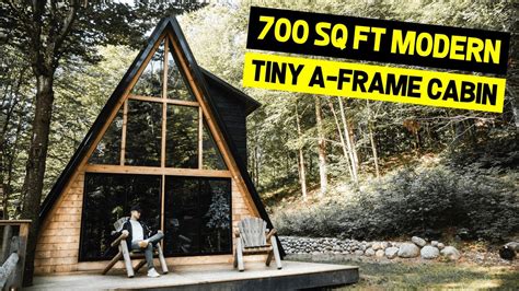Luxury Tiny A Frame Cabin Modern 700 Sq Ft Cabin Full Airbnb Tour