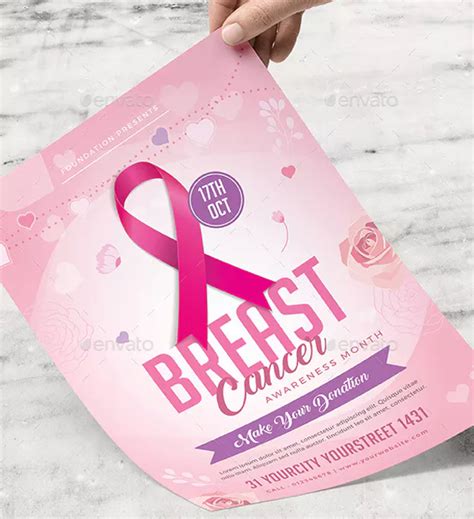 28 Cancer Awareness Flyer Templates Free Psd Ai Word Indesign Formats