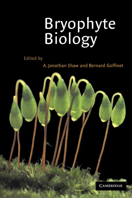 Morphology And Classification Of Mosses Chapter 3 Bryophyte Biology