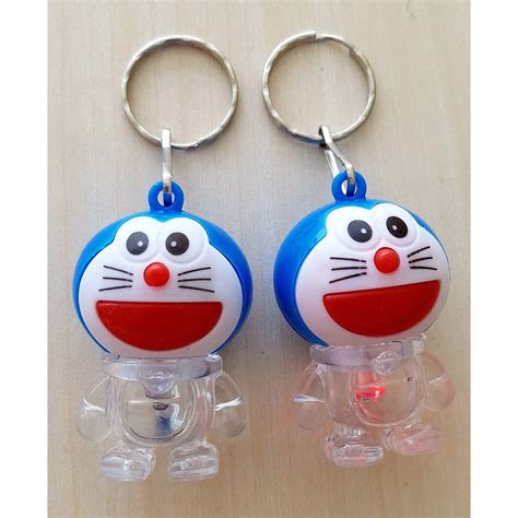Gantungan Kunci Motif Doraemon Bisa Nyala Lucu Dan Unik Shopee Indonesia