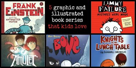 5 Graphic And Illustrated Book Series That Kids Love Official