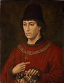 Portrait of Charles the Bold (1433-1477), Duke of Burgundy - Rogier van ...
