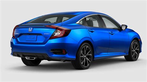 Detailed specs and features for the 2021 honda civic sport including dimensions, horsepower, engine, capacity, fuel economy, transmission, engine type, cylinders, drivetrain and more. 2021 Civic Sedan - Sporty Design | Honda