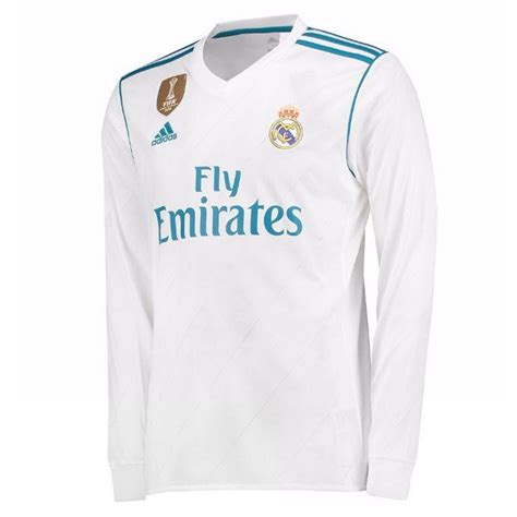 Real Madrid Full Sleeve Home Jersey 2017 18 Shoppersbd