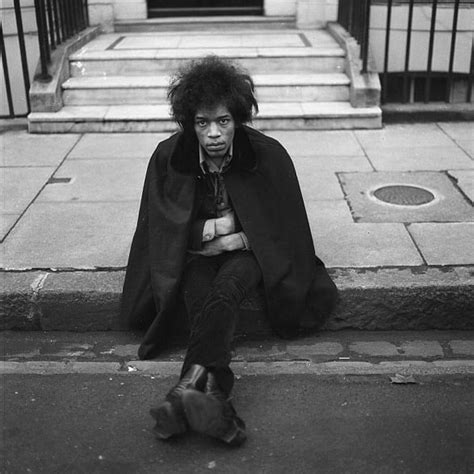 Jimi Hendrix Photographed By Rob Bosboom In London