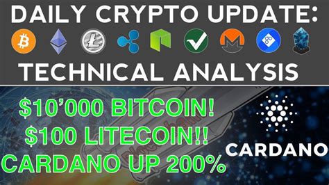 Could cardano reach 10000 : $10'000 BTC & $100 LTC! + CARDANO UP 200% (11/28/17) Daily ...