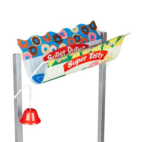 Melissa And Doug Super Duper Donut And Taco Rolling Wooden Food Cart 1 Ct