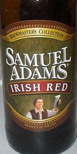 Samuel Adams Irish Red Boston Beer Company Samuel Adams BeerAdvocate