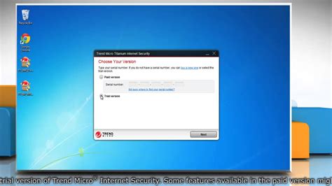 How To Install Trend Micro Internet Security On Windows 7 Youtube