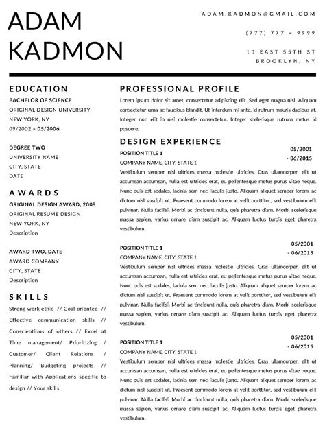 Resume templates are handy tools for job seekers for a number of reasons. Job Winning Resume Templates for Microsoft Word & Apple Pages