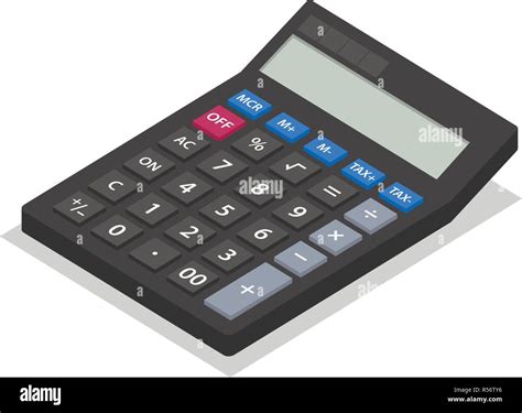 Calculator Icon Set Isometric Set Of Calculator Vector Icons For Web