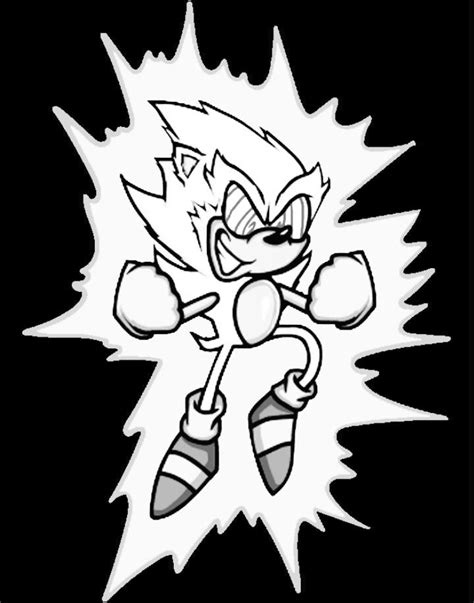 Hyper Fleetway Sonic Full Power By Cosmicdarksonic On Deviantart