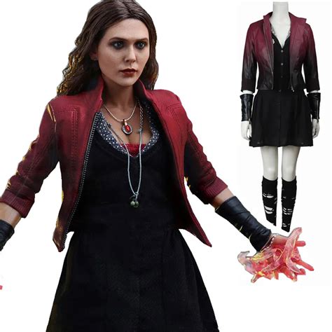 scarlet witch wanda maximoff costume captain america civil war the avengers 2 age of ultron