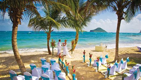 All Inclusive Luxury St Lucia Beach Weddings Coconut Bay Resort And Spa