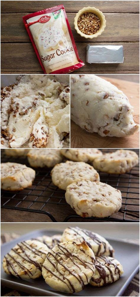 Cream Cheese Pecan Cookies Recipe Desserts Yummy Cookies How
