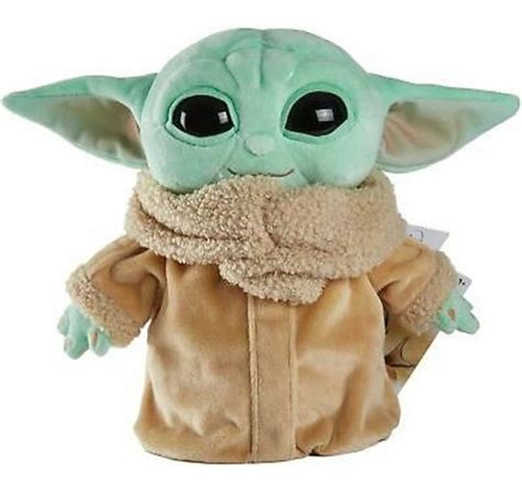 Pelúcia Child Baby Yoda Star Wars Mandalorian 20 Cm Mattel