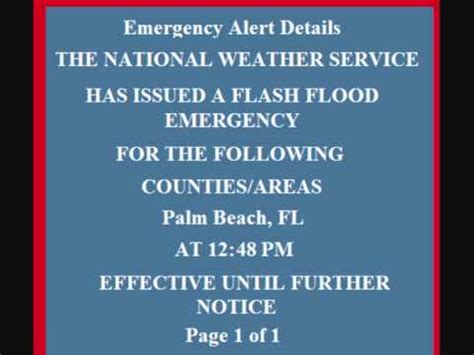 The flash flood incident of tuesday in sindhupalchok district of nepal is suspected to be caused by glacial outburst in a high lying area bordering tibet, said a government official. Flash Flood Warning/Emergency: Florida - YouTube