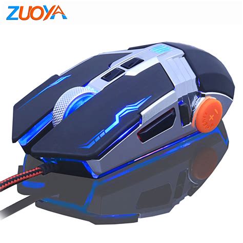 Zuoya Gaming Mouse For Professional Gamer 8d Adjustable 3200dpi Led