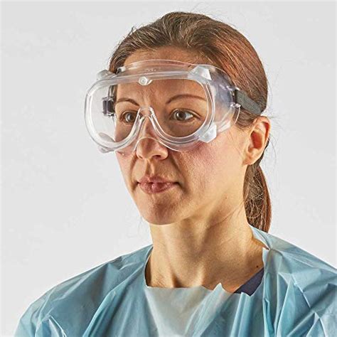 Hand2mind 6 Inch Chemical Splash Safety Goggles For Adults Eye Protection For Classroom Lab