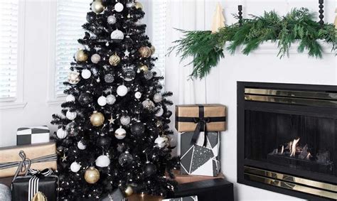 Black Christmas Trees Are Here To Fulfill Your Gothic Christmas Dreams