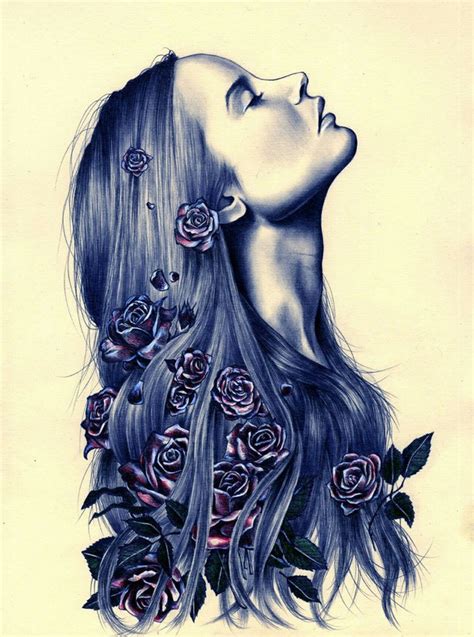 Awsome Beautiful Cool Draw Drawing Face Fashion