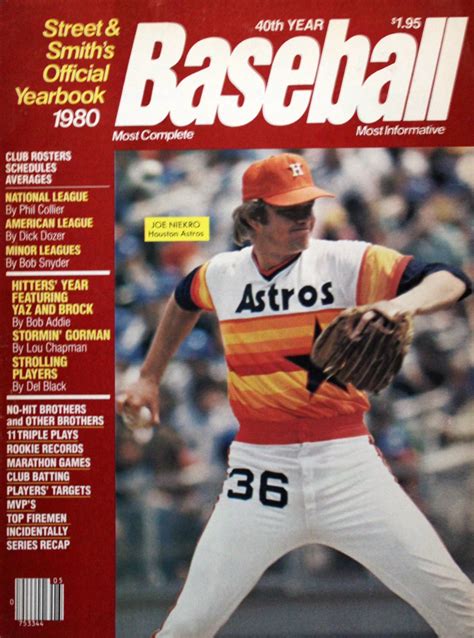 Street And Smiths Baseball Yearbook January 1980 At Wolfgangs