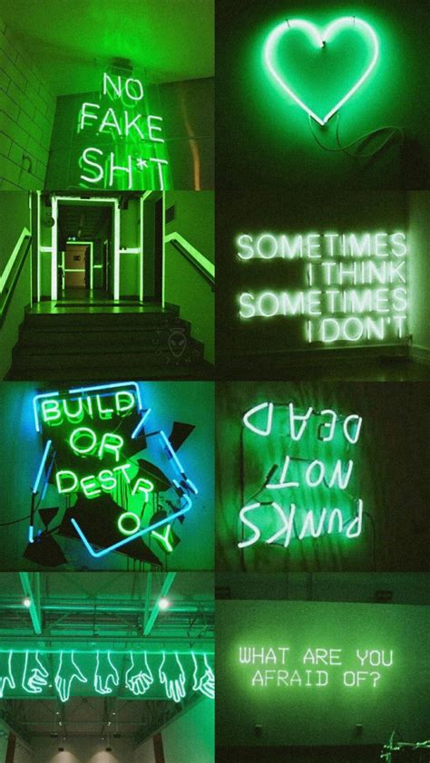 Feel free to send us your own wallpaper. Green Aesthetic | Neon wallpaper, Green aesthetic ...